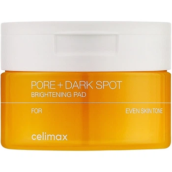 Пады осветительные для сужения пор Celimax Pore+Dark Spot Brightening Pad 40 шт (8809743546323)