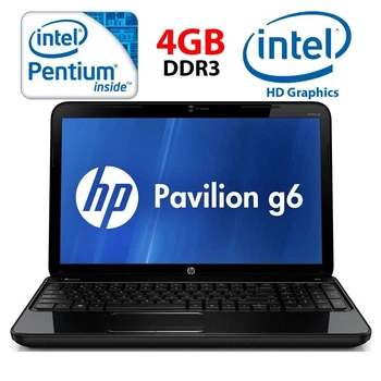 Ноутбук Б-класс HP Pavilion G6-2148si / 15.6" (1366x768) TN / Intel Pentium B950 (2 ядра по 2.1 GHz) / 4 GB DDR3 / 320 GB HDD / Intel HD Graphics 2000 / Webcam б/у