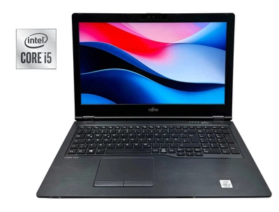 Ультрабук Fujitsu LifeBook U7510 / 15.6" (1920x1080) IPS / Intel Core i5-10210U (4 (8) ядра по 1.6 - 4.2 GHz) / 16 GB DDR4 / 512 GB SSD / Intel UHD Graphics / WebCam б/у