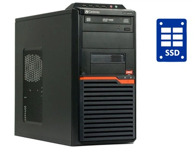 ПК Acer Gateway DT55 Tower / AMD Athlon II X2 260 (2 ядра по 3.2GHz) / 4GB DDR3 / 120GB SSD / Radeon HD 4250 / DVD-RW б/у