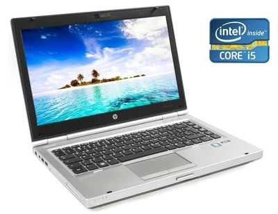Ноутбук Б-класс HP EliteBook 8470p / 14" (1600x900) TN / Intel Core i5-3320M (2 (4) ядра по 2.6 - 3.3 GHz) / 8 GB DDR3 / 500 GB HDD / Intel HD Graphics 4000 / WebCam / DVD-ROM б/у