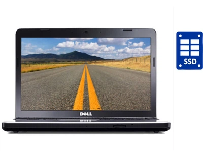 Ноутбук Dell Inspiron 1440 / 14" TN / Intel Pentium T4400 (2 ядра по 2.2 GHz) / 2GB DDR2 / 120GB SSD + 500GB HDD / HD Graphics / WebCam / DVD-RW / Win 10 Pro б/у