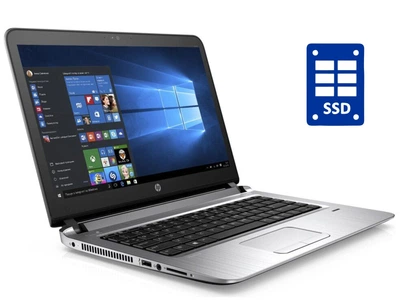 Ультрабук Б-класс HP ProBook 430 G3 / 13.3" (1366x768) TN / Intel Core i3-6100U (2 (4) ядра по 2.3 GHz) / 4 GB DDR4 / 120 GB SSD NEW / Intel HD Graphics 520 / WebCam / Win 10 Home б/у