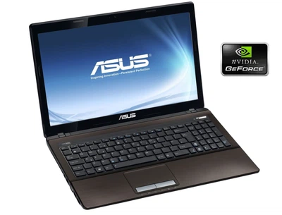 Ноутбук Б-класс Asus K53S / 15.6" (1366x768) TN / Intel Core i3-2350M (2 (4) ядра по 2.3 GHz) / 8 GB DDR3 / 120 GB SSD + 500 GB HDD / nVidia GeForce 610M, 2 GB GDDR3, 64-bit / WebCam б/у