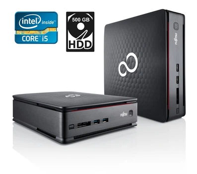 Неттоп Fujitsu Esprimo / Core i5-3470T (2(4) ядра по 2.9-3.6 GHz) / 4GB DDR3 / 500GB HDD / HD Graphics 2500 / DVI / DisplayPort б/у