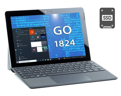 Планшет Microsoft Surface Go 1824 / 10.6" (1800x1200) IPS Touch / Intel Pentium Gold 4415Y (2 (4) ядра по 1.6 GHz) / 4 GB DDR3 / 64 GB SSD / Intel HD Graphics 615 / WebCam + Клавиатура б/у