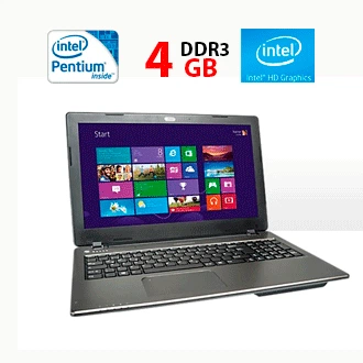 Ноутбук Medion Akoya E6241 / 15.6" (1366x768) TN / Intel Pentium 3550M (2 (2) ядра по 2.3 GHz) / 4 GB DDR3 / 1000 GB HDD / Intel HD Graphics 4000 б/у