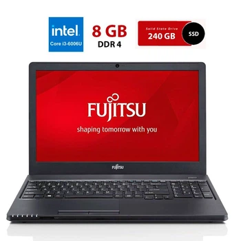 Ноутбук Fujitsu LifeBook A357 / 15.6" (1920x1080) TN / Intel Core i3-6006U (2 (4) ядра по 2.0 GHz) / 8 GB DDR4 / 240 GB SSD / Intel HD Graphics 520 / WebCam б/у