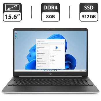 Ноутбук HP 15-dy1731ms / 15.6" (1366x768) TN Touch / Intel Core i3-1005G1 (2 (4) ядра по 1.2 - 3.4 GHz) / 8 GB DDR4 / 512 GB SSD / Intel UHD Graphics / WebCam / HDMI б/у