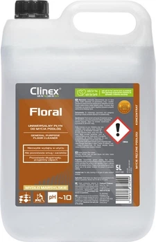 Засіб для миття підлоги Clinex Floral Mydło Marsylskie 5 л (77-926) (5907513275299)