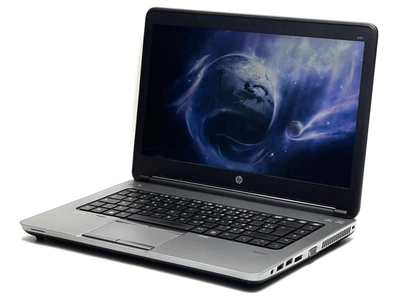 Ноутбук Б-класс HP ProBook 640 G1 / 14" (1366x768) TN / Intel Core i3-4000M (2 (4) ядра по 2.4 GHz) / 8 GB DDR3 / 320 GB HDD / Intel HD Graphic 4600 / WebCam / DVD-ROM / Win 10 Pro б/у