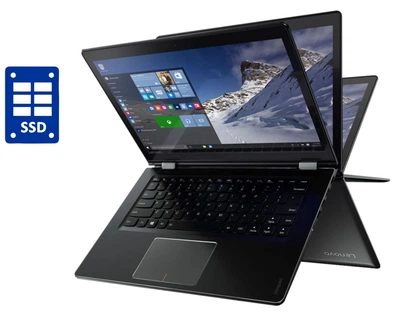 Ноутбук-трансформер Lenovo IdeaPad Flex 4-1470 / 14" TN Touch / Intel Pentium 4405U (2(4) ядра по 2.1GHz) / 16GB DDR4 / 480GB SSD / HD Graphics 510 / WebCam / Win 10 Home б/у