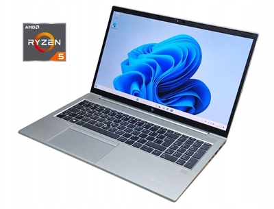 Ультрабук HP EliteBook 855 G7 / 15.6" (1920x1080) IPS / AMD Ryzen 5 Pro 4650U (6 (12) ядер по 2.1 - 4.0 GHz) / 8 GB DDR4 / 256 GB SSD / AMD Radeon RX Vega 6 Graphics / WebCam б/у