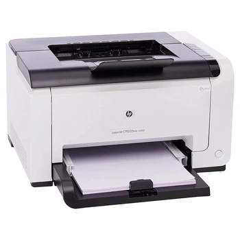 Принтер HP Color LaserJet Pro CP1025 Printer / Лазерний кольоровий друк / 600x600 dpi / A4 / 16 стор / хв / USB 2.0, Ethernet, Wi-Fi / Кабелі в комплекті б/в