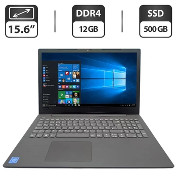 Ноутбук Lenovo IdeaPad V130-15IKB / 15.6'' (1366x768) TN / Intel Celeron 3867U (2 (4) ядра по 1.8 GHz) / 12 GB DDR4 / 500 GB SSD / Intel HD Graphics 610 / WebCam б/у