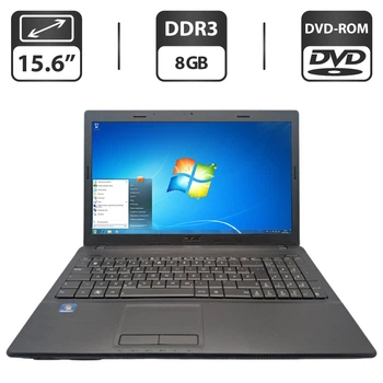 Ноутбук Asus X54C / 15.6" (1366x768) TN / Intel Pentium B960 (2 ядра по 2.2 GHz) / 8 GB DDR3 / 500 GB HDD / Intel HD Graphics / WebCam / DVD-ROM б/у