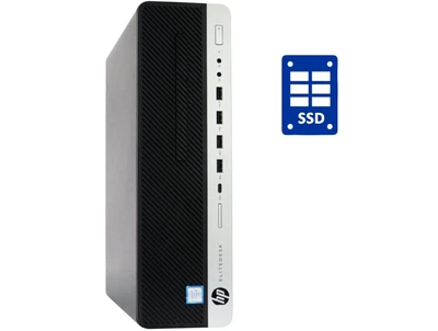 ПК Б-класс HP EliteDesk 800 G3 SFF / Intel Core i3-6100 (2 (4) ядра по 3.7 GHz) / 4 GB DDR4 / 240 GB SSD / Intel HD Graphics 530 б/у
