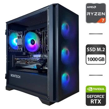 Комп'ютери AMD Ryzen 7 з відеокартою GeForce RTX 3080 купити в