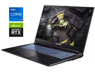 Ігровий ноутбук Hasee Z8D6 / 15.6" (1920x1080) IPS / Intel Core i7-12650H (10 (16) ядер по 3,5 - 4,7 ГГц) / 16 ГБ DDR4 / 512 ГБ SSD NVMe / nVidia GeForce RTX 4060, 8 ГБ GDDR6, 128-біт / WebCam б/в