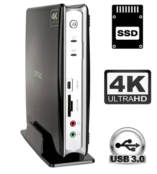 Неттоп Zotac ZBOX BI322 USFF / Intel Celeron N3050 (2 ядра по 1.6-2.16GHz) / 4GB DDR3 / 120GB SSD / Intel HD Graphics / USB 3 / DisplayPort / HDMI б/у