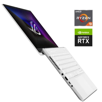 Ігровий ультрабук Asus ROG Zephyrus G14 GA402XY / 14" (2560x1600) IPS / AMD Ryzen 9 7940HS (8 (16) ядер по 4.0 - 5.2 GHz) / 32 GB DDR5 / 1000 GB SSD NVMe / nVidia GeForce RTX 4090, 16 GB GDDR6, 256-bit / WebCam б/в