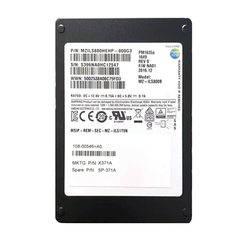 Твердотельный накопитель SSD Samsung PM1635a / 2.5" / 800 GB / SAS 12G / 3 DWPD б/у