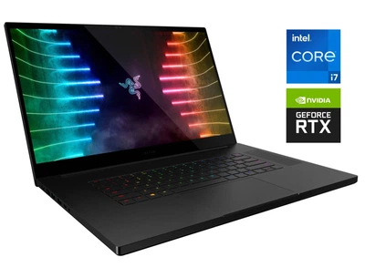 Ігровий ноутбук Б-клас Razer Blade RZ09-0406 / 17.3" (1920x1080) IPS / Intel Core i7-11800H (8 (16) ядер по 2.3 - 4.6 GHz) / 16 GB DDR4 / 1000 GB SSD / nVidia GeForce RTX 3060, 6 GB GDDR6, 192-bit / Win 11 Home б/в