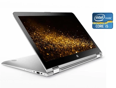 Ноутбук-трансформер HP Envy x360 m6-aq103ds / 15.6" (1920x1080) IPS Touch / Intel Core i5-7200U (2 (4) ядра по 2.5 - 3.1 GHz) / 16 GB DDR4 / 128 GB SSD M.2 + 1000 GB HDD / Intel HD Graphics 620 / WebCam б/у