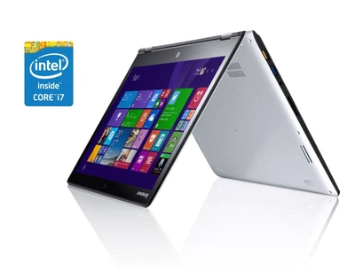 Ультрабук-трансформер Б-класс Lenovo Yoga 3 / 14" (1920x1080) IPS / Intel Core i7-5500U (2 (4) ядра по 2.4 - 3.0 GHz) / 8 GB DDR3 / 128 GB SSD / Intel HD Graphics 5500 / WebCam / Win 10 Pro б/у