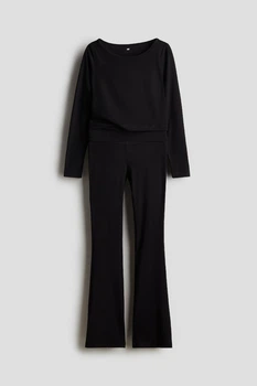 Кофта H&M 1249086 черный 146см