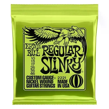 Струни для електрогітари Ernie Ball 2221 Regular Slinky Nickel Wound 10/46