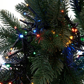 Світлодіодна гірлянда Christmas Decoration 576 LED 7.2 м (8 функцій) 220V RGB (AX8550220)