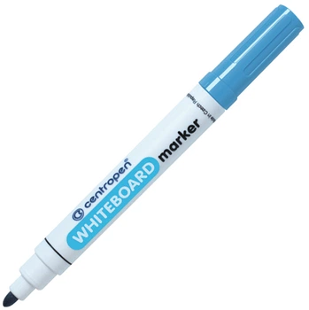Набір маркерів для дошок Centropen Board Блакитний 2.5 мм 10 шт (8595013635124)