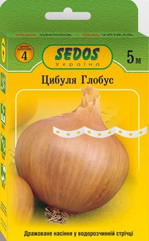 Семена на ленте Лук Глобус, 5 м, Sedos
