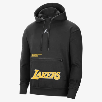 Кофта мужская Jordan Los Angeles Lakers Courtside Statement Edition S Чорний DN4717-010