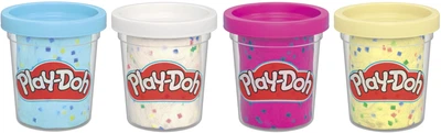 Набір маси для ліплення Hasbro Play-Doh з ефектами 4 баночки (G1727_G1736)