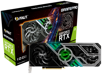 Відеокарта GeForce RTX 3080 10GB Palit GamingPro (NED3080019IA-132AA) Б/В
