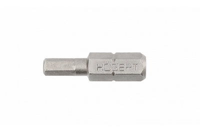 Набор коротких бит HEX 6 мм 25 мм 2 штуки Hogert (HT1S350)