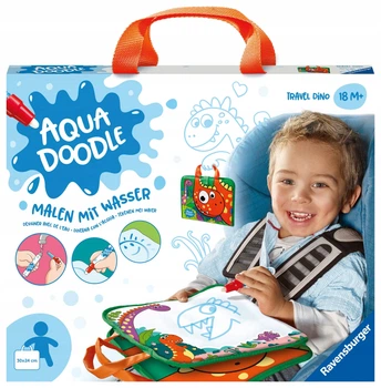 Килимок для малювання водою Ravensburger Aquadoodle Travel Dino 4566 (4005556045662)