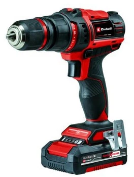 Дриль-шурупокрут акумуляторний Einhell TE-CD 18/45 3X-Li + 22 з акумулятором 2 Аг 4513990 (4006825655810)