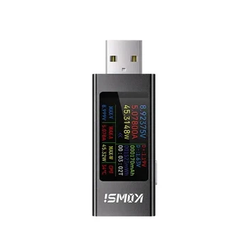 USB тестер струму напруги потужності енергії 4-30В 0-8А, KWS-MX23 (118117)