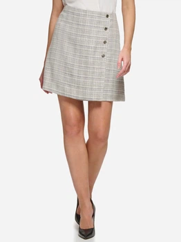 Юбка короткая мини женская Tommy Hilfiger 784655013 4 Бежевая (1159865424)
