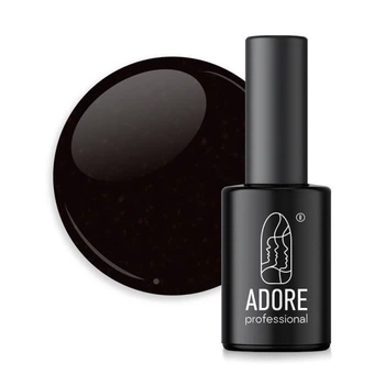 Гель-лак Adore Professional 429 Chocolate темно-шоколадний з дрібним шиммером 7.5 мл (2101010028829)