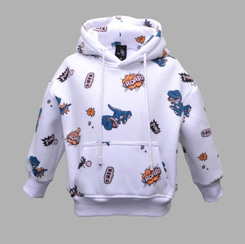 Свитшот утеплённый для девочки My Style A002 104 см Белый