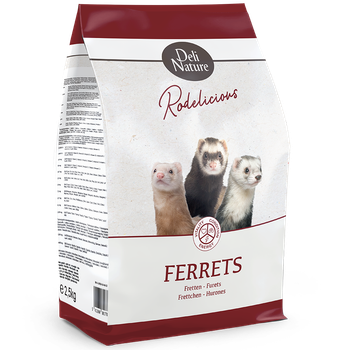 Повнораціонний корм для тхорів Deli Nature Rodelicious Ferrets 2,5кг