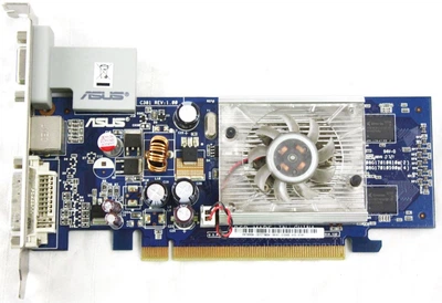 Б/У Видеокарта Asus GeForce EN7300GS 256Mb 64bit GDDR3 HP (C381 REV:1.00)