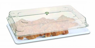 Піднос для викладки Araven прямокутний з кришкою GN 1/1 53х32.5х8.2см (00289)