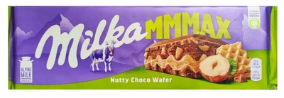 Шоколад молочный Milka Nutty Choco Wafer 270 г