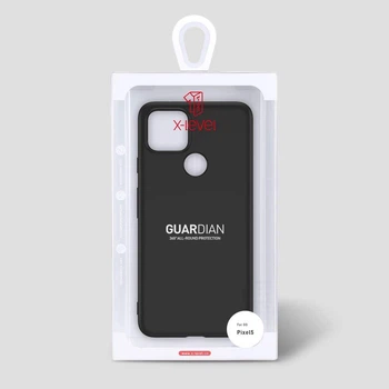 Черный тонкий чехол X-Level Guardian для Google Pixel 5