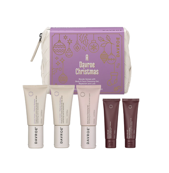 Рождественский тревел набор для блонда волос Davroe Christmas Blonde Senses Travel Pack
